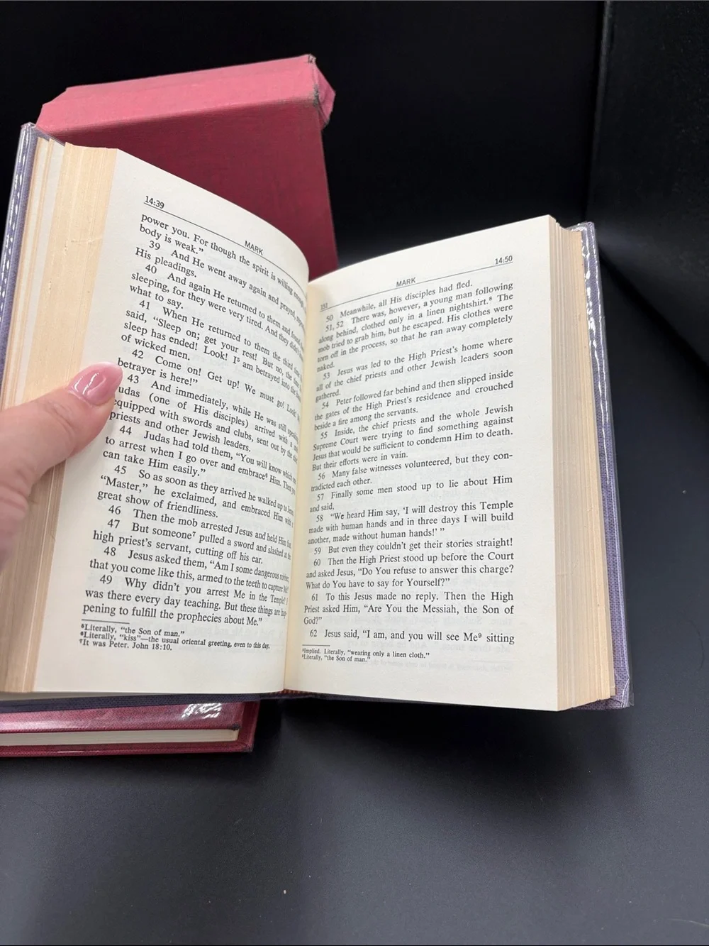 Vintage Set of 3 Religious Study Hardcover Books